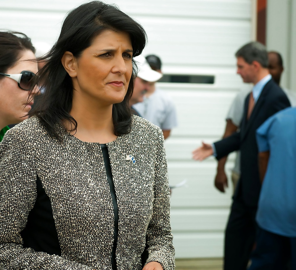 I adore jerking off to conservative Nikki Haley #28169396