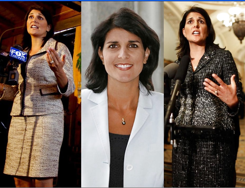 I adore jerking off to conservative Nikki Haley #28169414
