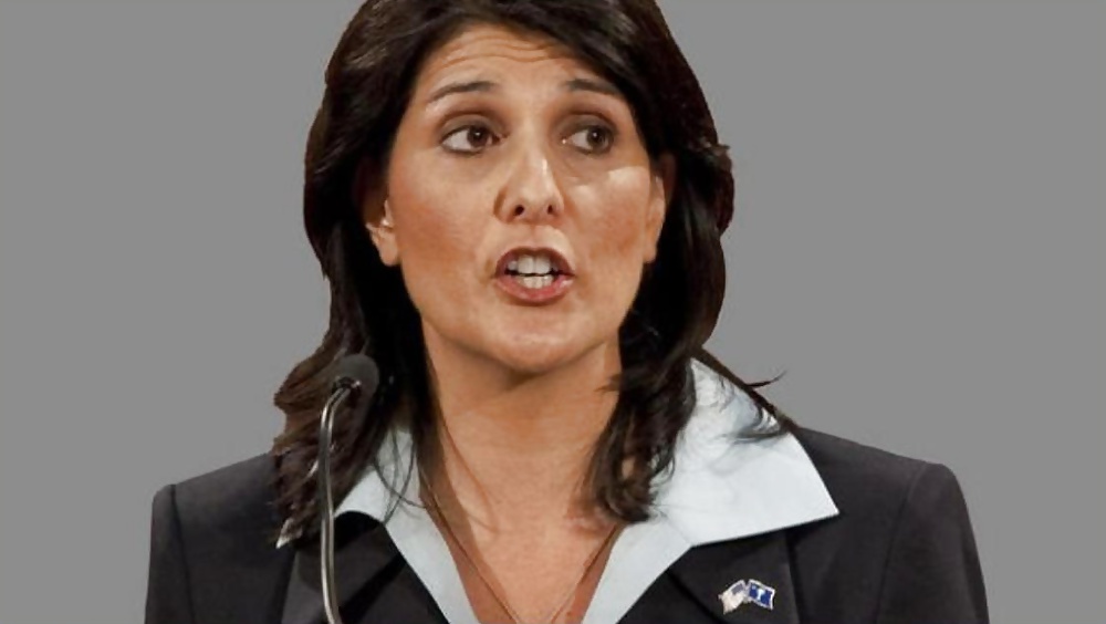 I adore jerking off to conservative Nikki Haley #28169451