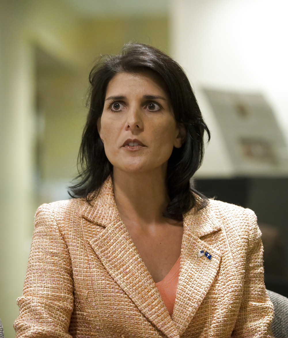 I adore jerking off to conservative Nikki Haley #28169485