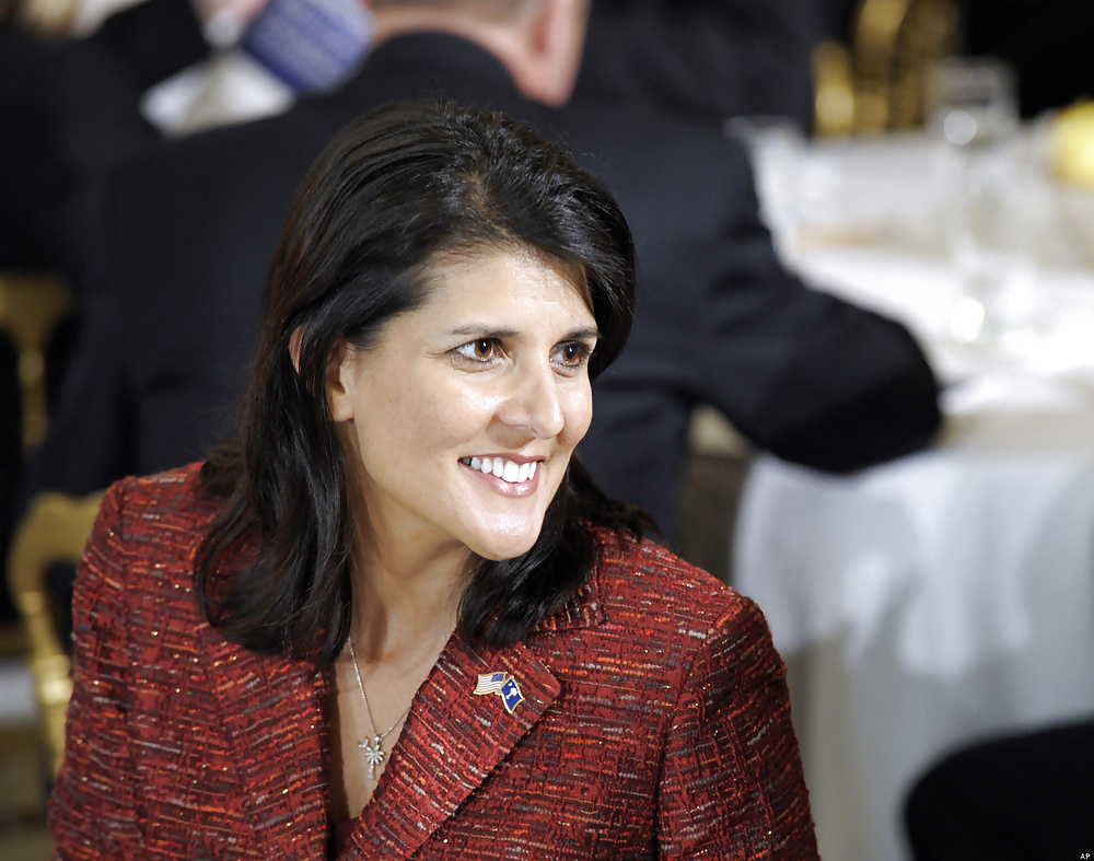 I adore jerking off to conservative Nikki Haley #28169549
