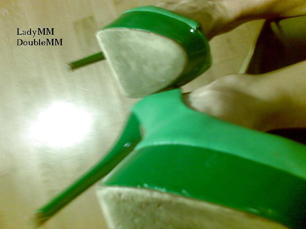 Ladymm Italienische Milf Öffentlichkeit Zu Fuß Grün Hoch Hölle Fußfetisch #37791970