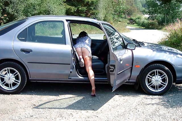 Lady in a Car 3 summer drives #32690874