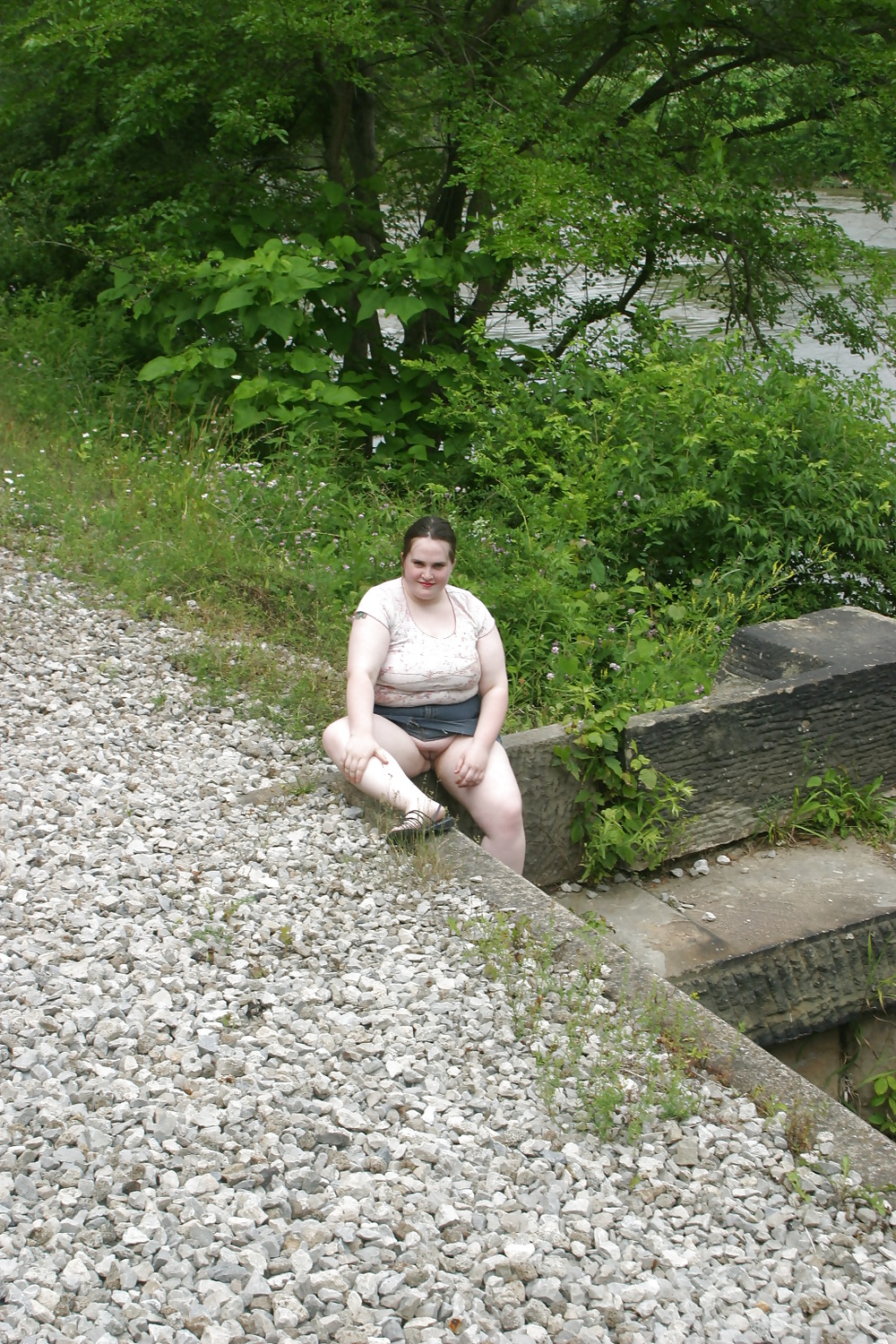 Kaylee on the railroad tracks
 #29962447