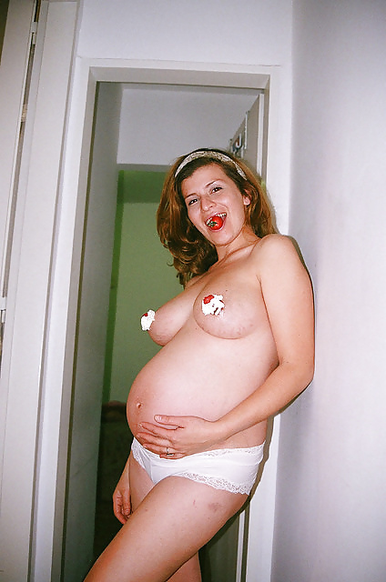 Pregnant amateur private colection...if you know her #26293577