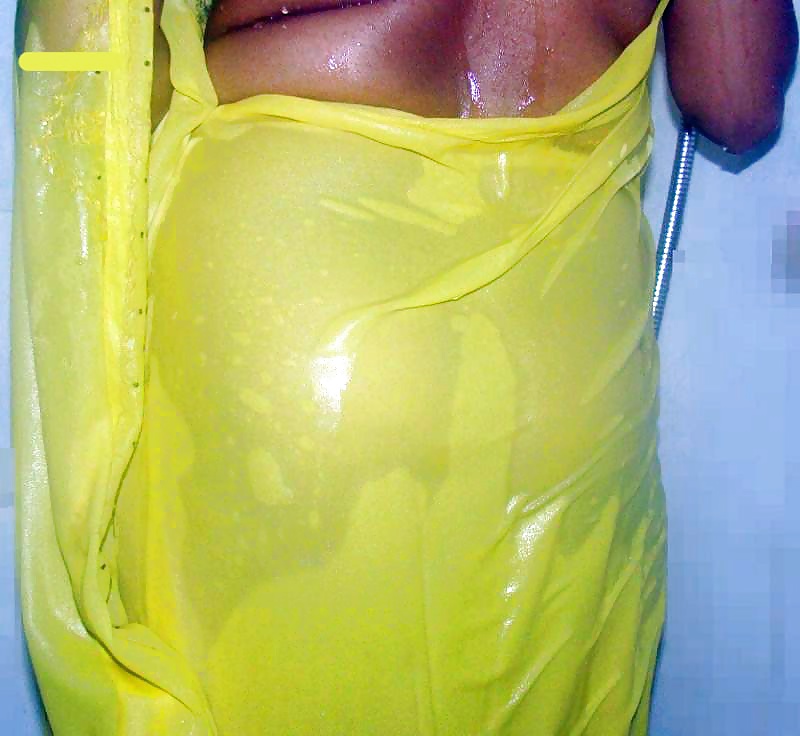 Sweety from India in yellow saree #30157770
