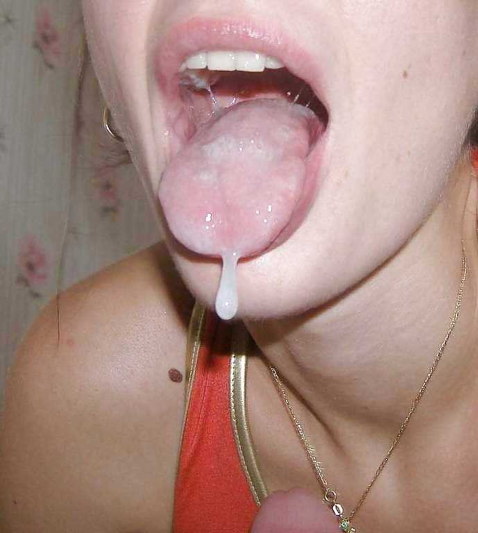 Sperma Im Gesicht, Mund Und Pussy #25398325