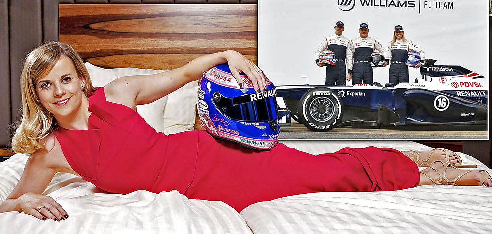 British Racing Driver Susie Wolff. #31581977