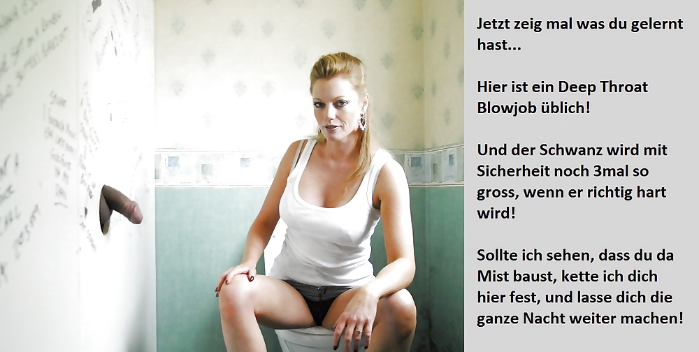 Subtítulos en alemán de femdom parte 32
 #37361870