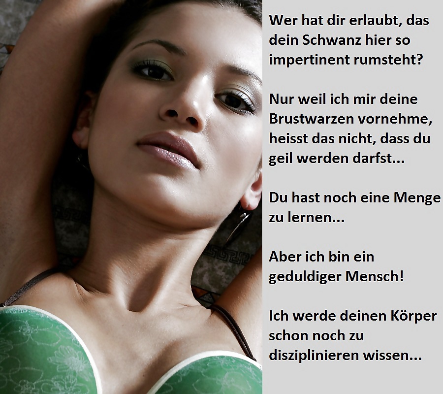 Subtítulos en alemán de femdom parte 32
 #37361899