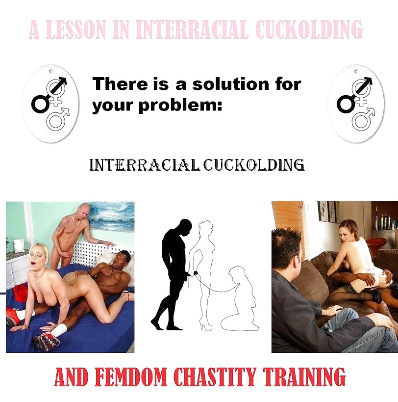 Une Leçon De Cuckolding Interracial Et La Chasteté Femdom #25288512