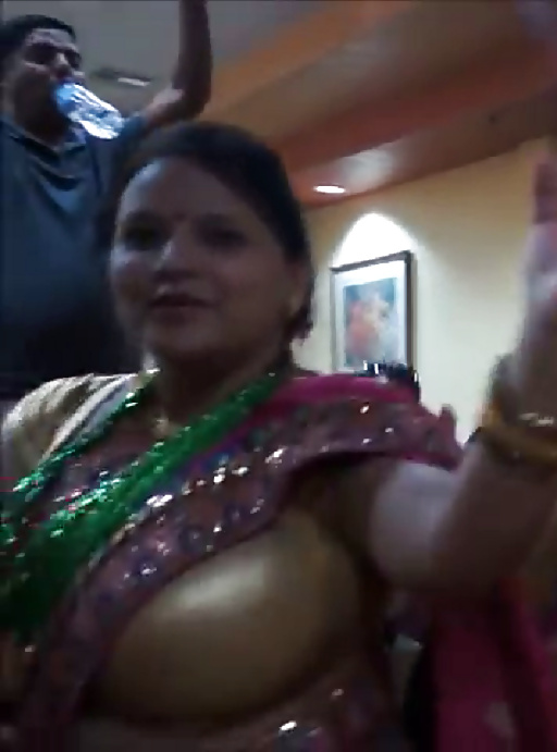 Huge boobs indian aunty, dancing in party... just 4 titfuck #30004388