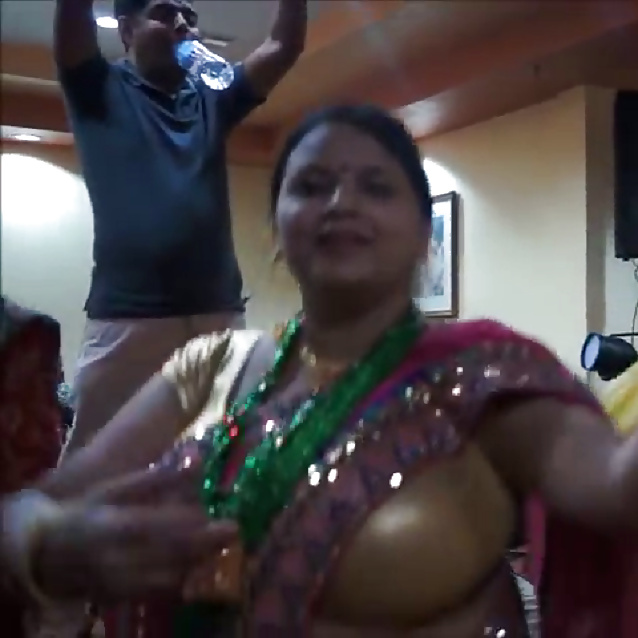 Huge boobs indian aunty, dancing in party... just 4 titfuck #30004393