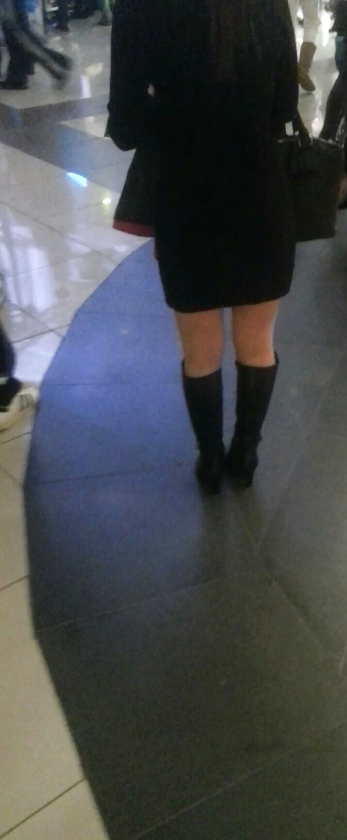 Spy sexy teens skirt and nylon romanian #39256878
