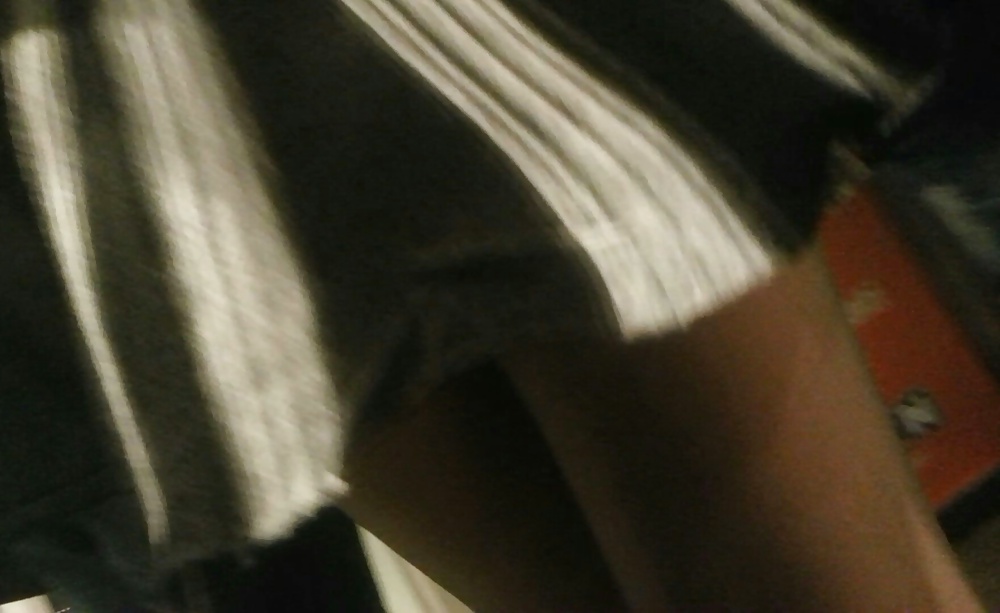 Spy sexy teens skirt and nylon romanian #39256905