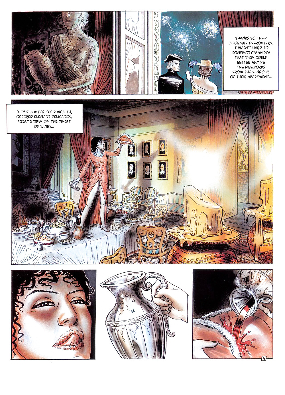 Erotic Comic Art 39 - Memory of a  Libertine - Casanova #37550324