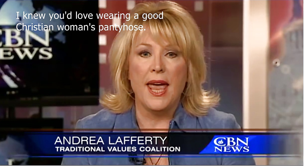 Me encantaría que la conservadora Andrea Lafferty hablara mal de mí
 #31828470