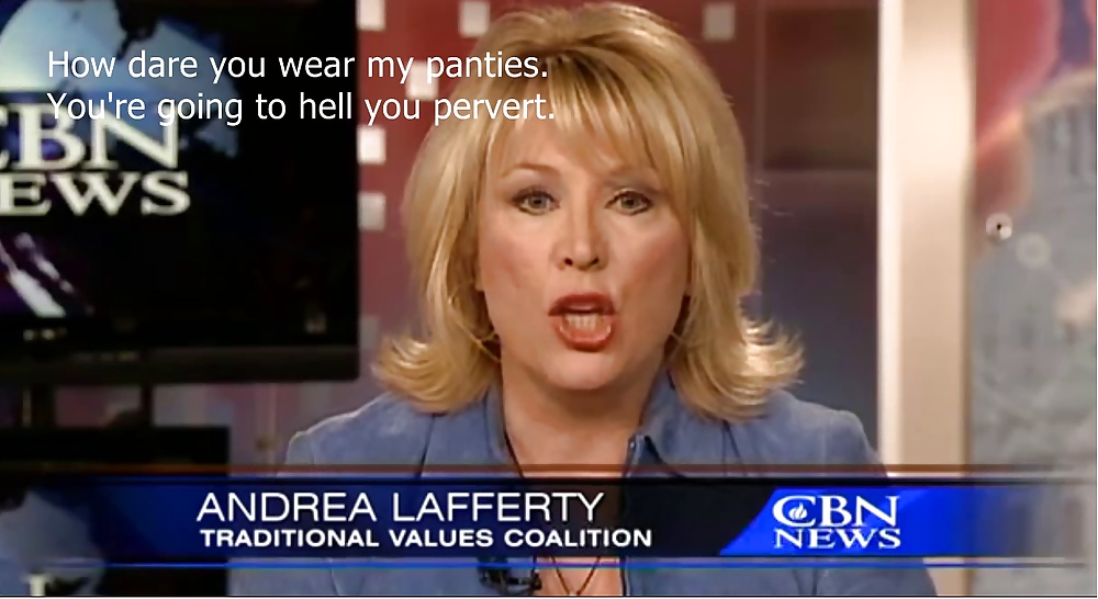 Would love conservative Andrea Lafferty to bad-mouth me #31828473