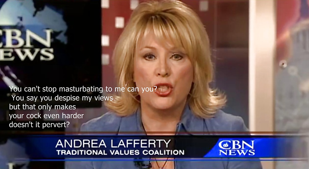 Would love conservative Andrea Lafferty to bad-mouth me #31828476