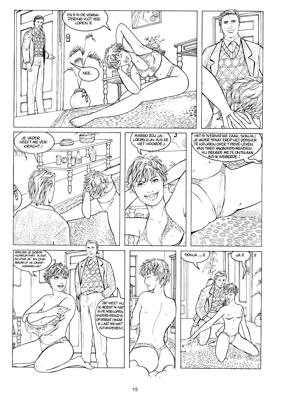 Weinlese-Comic - Bondage Lust #40775242