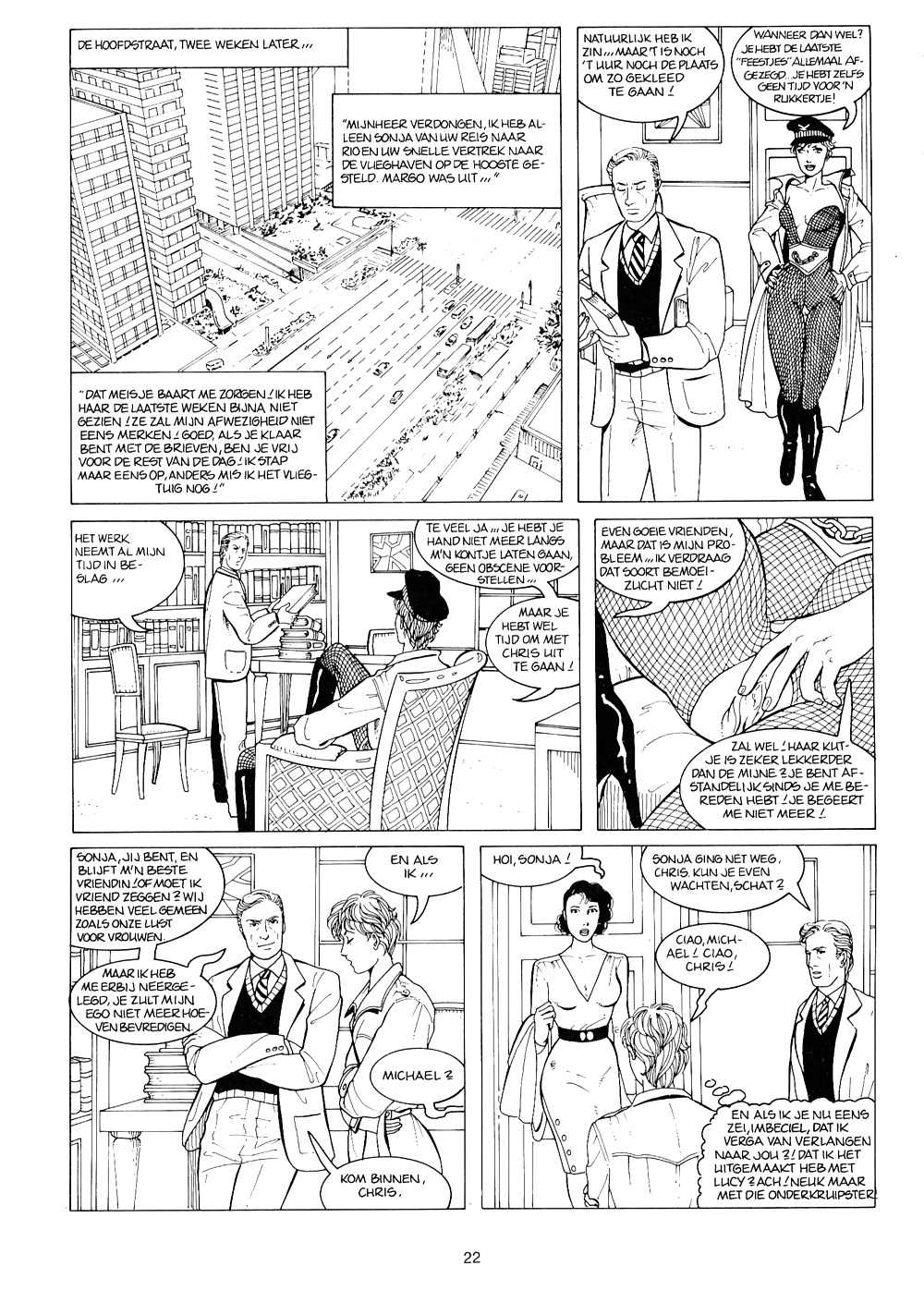 Weinlese-Comic - Bondage Lust #40775313