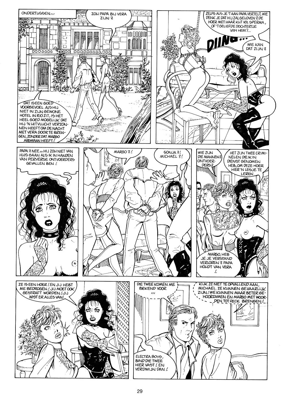 Weinlese-Comic - Bondage Lust #40775391