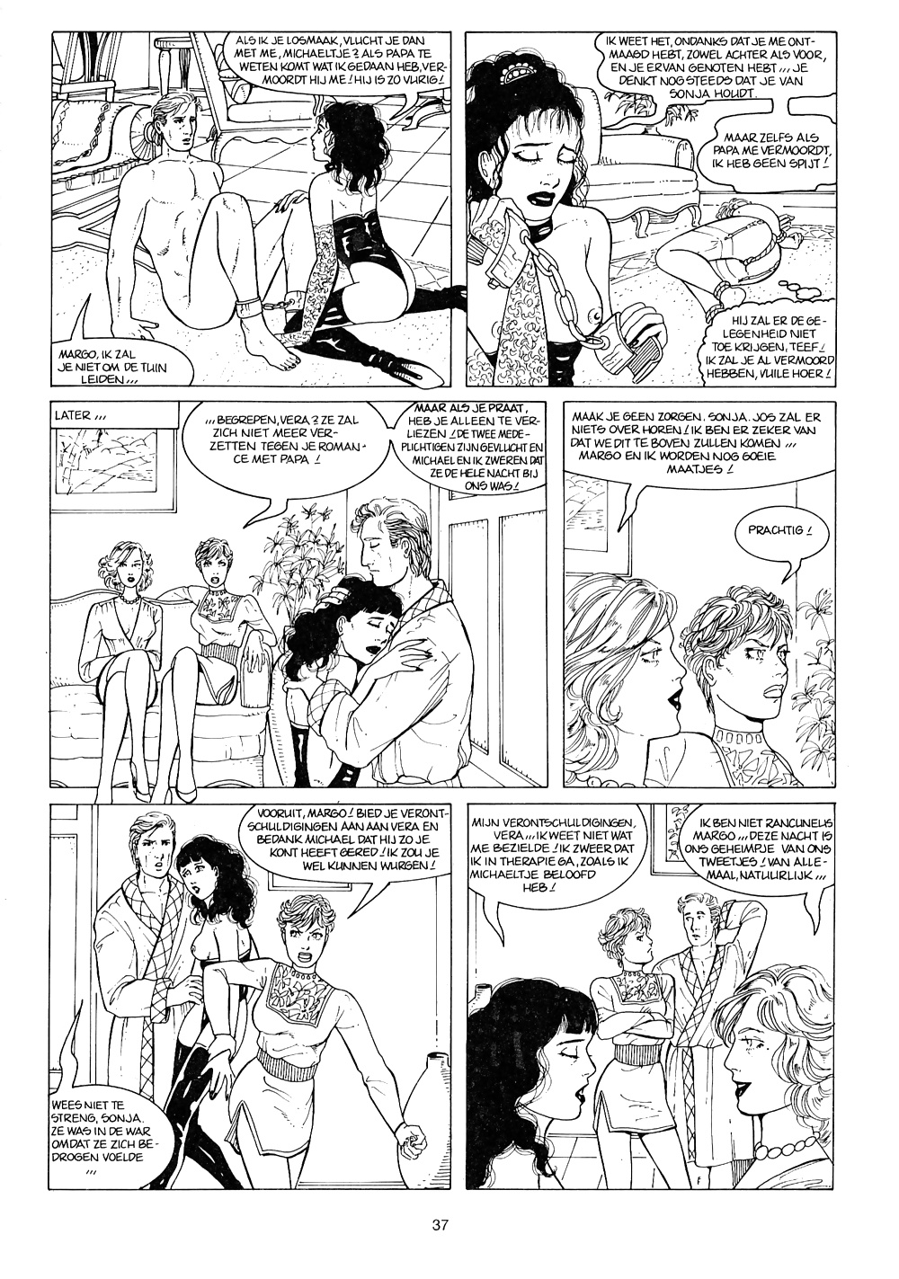 Weinlese-Comic - Bondage Lust #40775483