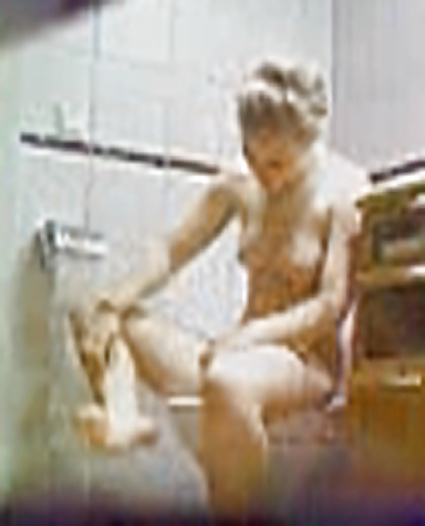 Blonde teen spy toilet shower hidden voyeur #27117834