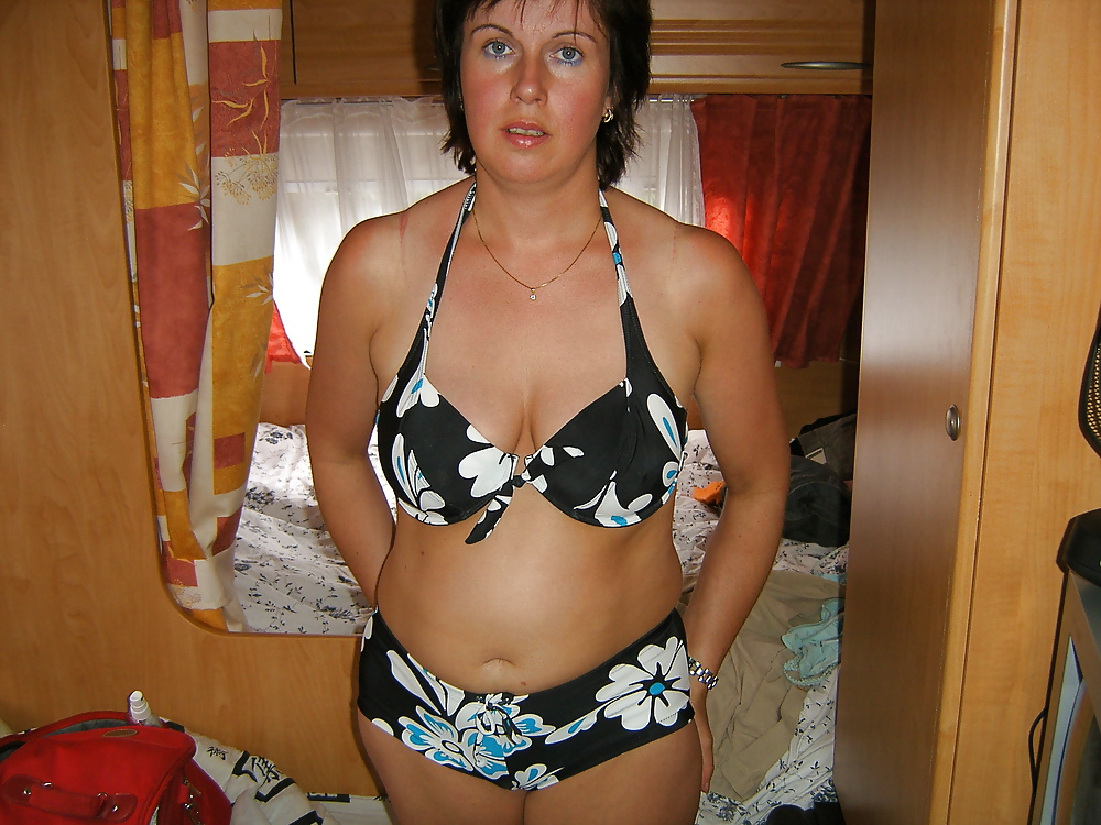 French milf camping #37417423
