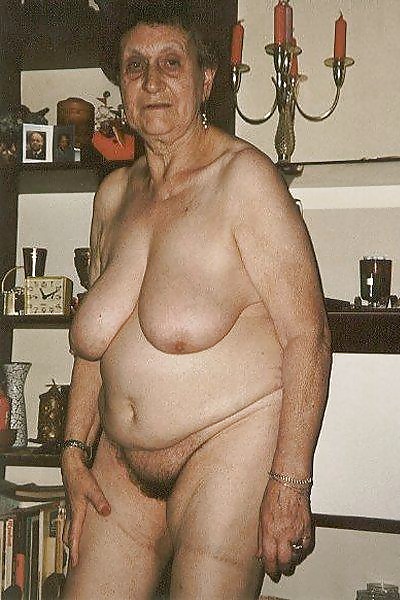 Granny aged 70 with hairy pussy #39810363