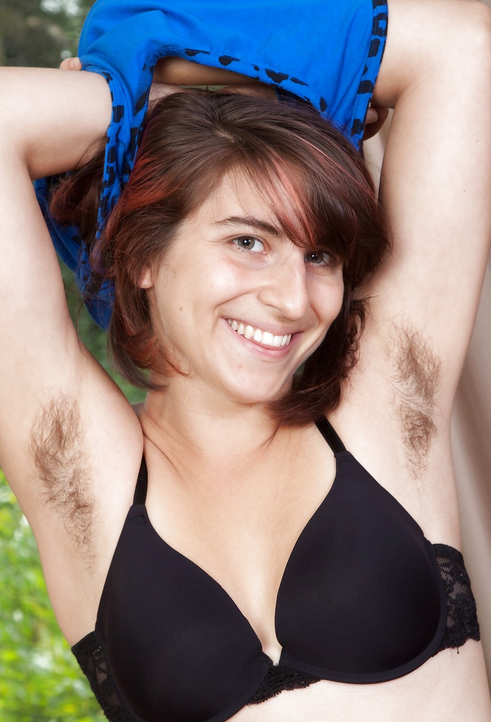 Miscellaneous girls showing hairy, unshaven armpits 3 #36174492