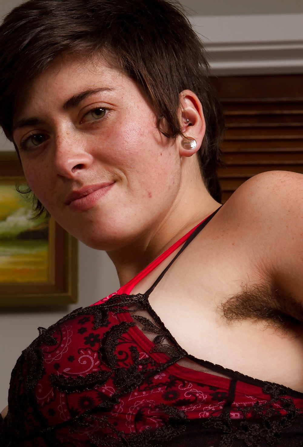 Miscellaneous girls showing hairy, unshaven armpits 3 #36174596