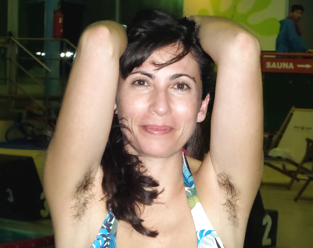 Amateur hairy armpits mature at the swimming pool #27326333