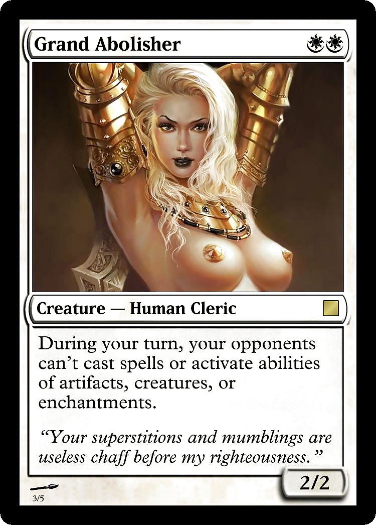 Sexy magic the gathering proxies
 #26788204