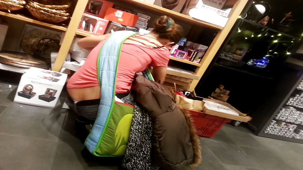 Sexy asses at shopping geile popos beim einkaufen #23295670