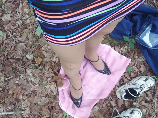 Shoe Horny Out in the Woods #40517782