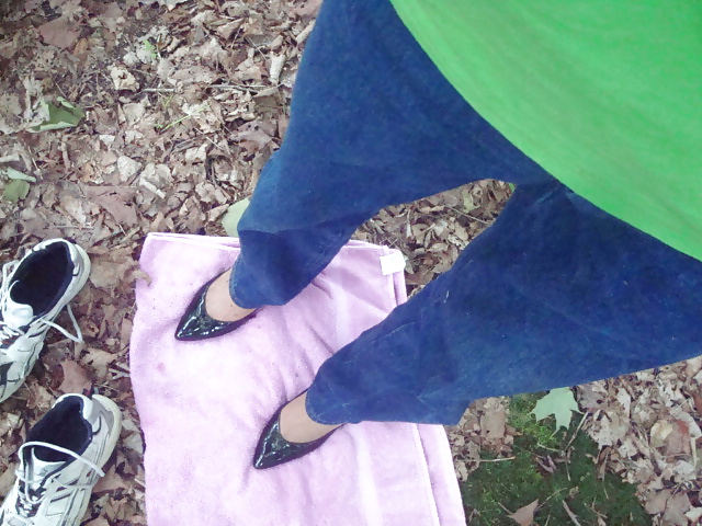 Shoe Horny Out in the Woods #40517868