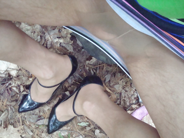 Shoe Horny Out in the Woods #40517956