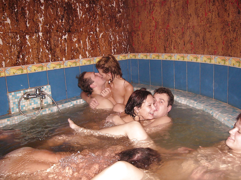 Rus swingers fuck girls in the sauna
 #25382567