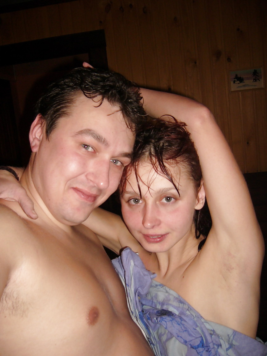 Rus swingers fuck girls in the sauna #25382678
