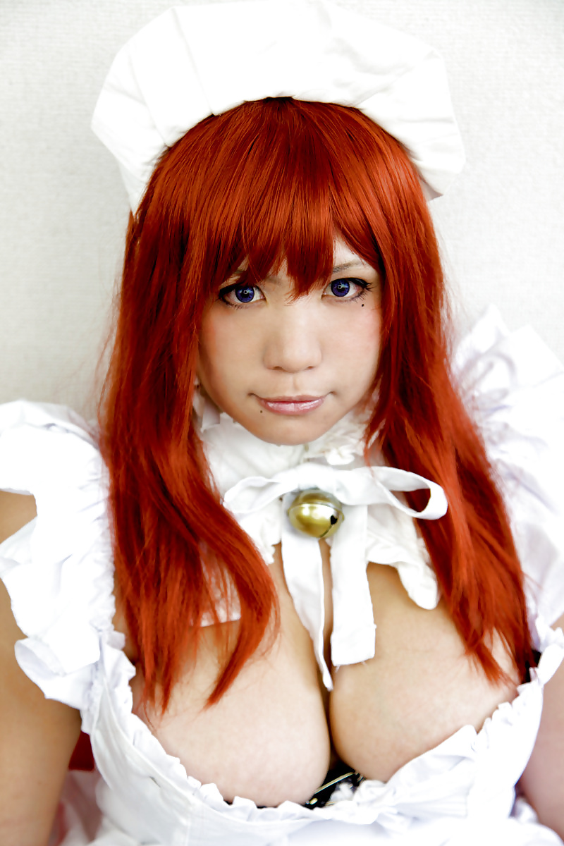 Maid Japonaise Veut Vous Voir Branles Devant Elle #40234875