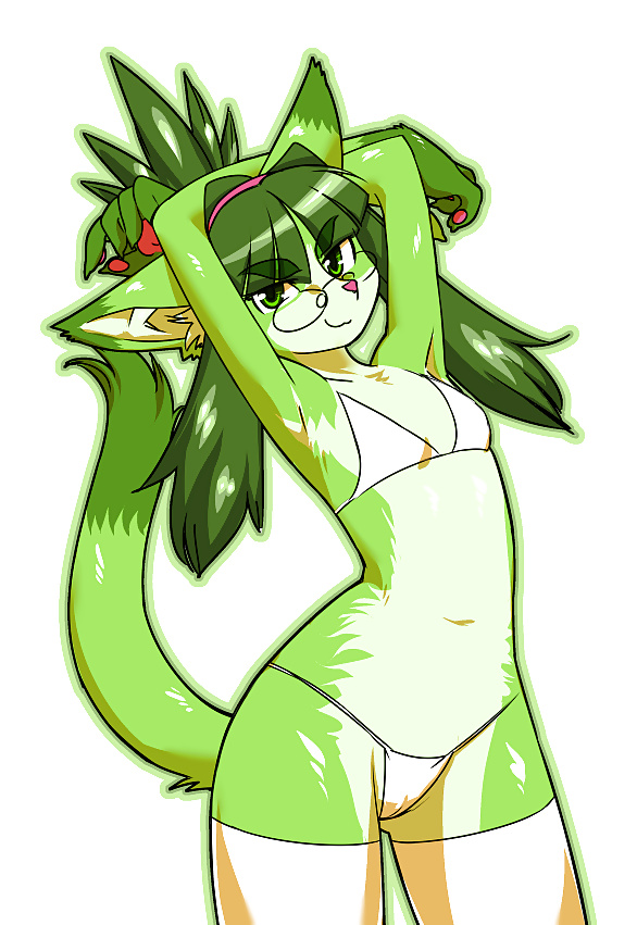 Furry Babes: Send in the Green Girls #34650442