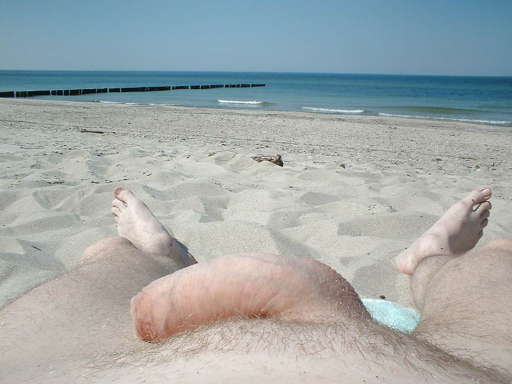Polla desnuda en la playa
 #36912954