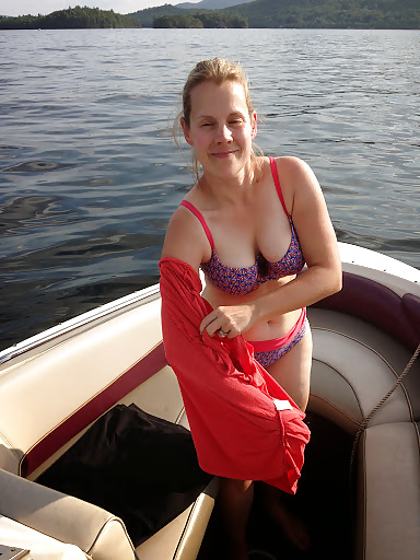 Jenny Having Fun On The Lake #28926219