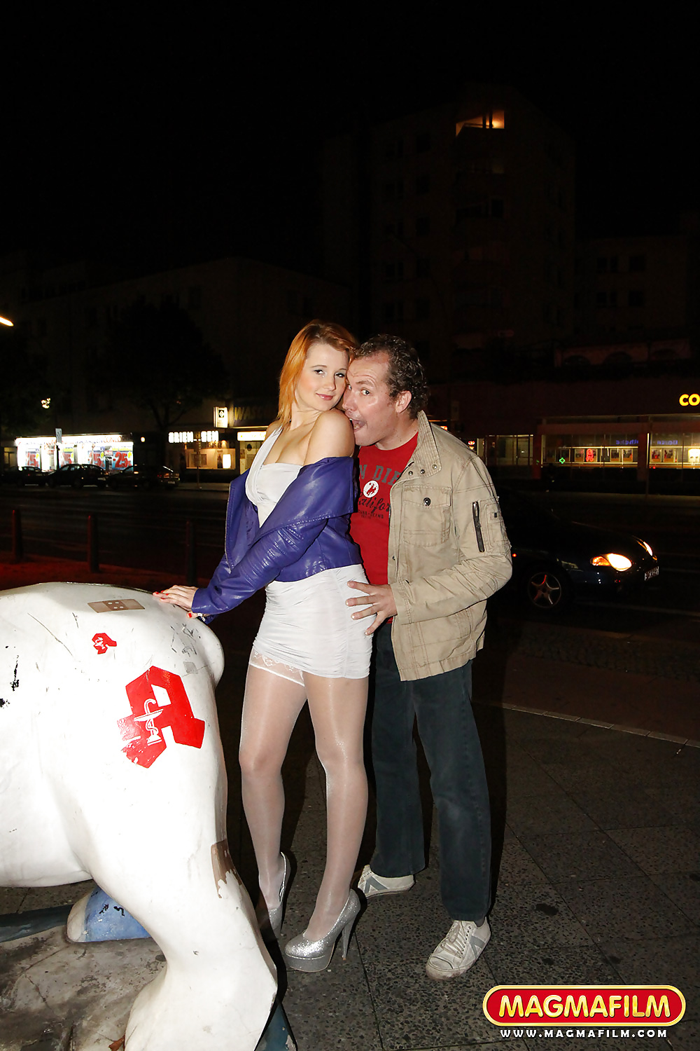 Magmafilm Redhead gets fucked on the street in public #30634854