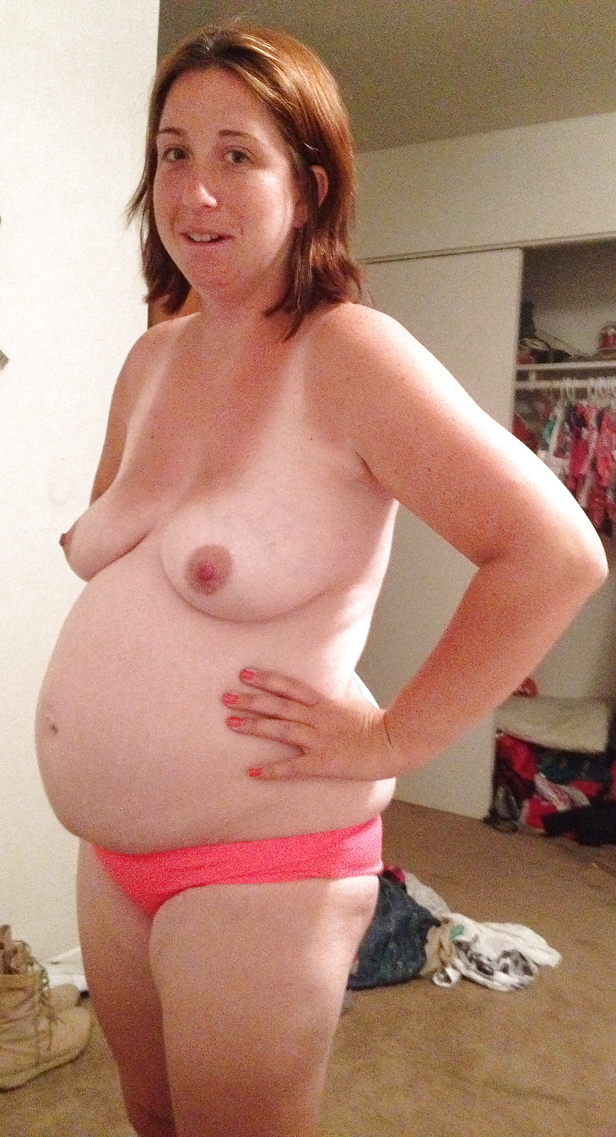 Pregnant amateur private colection...if you know her #32162715