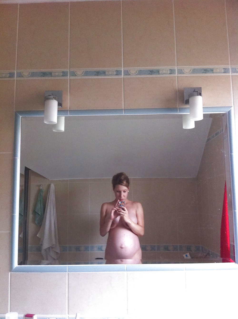 Pregnant amateur private colection...if you know her #32162760