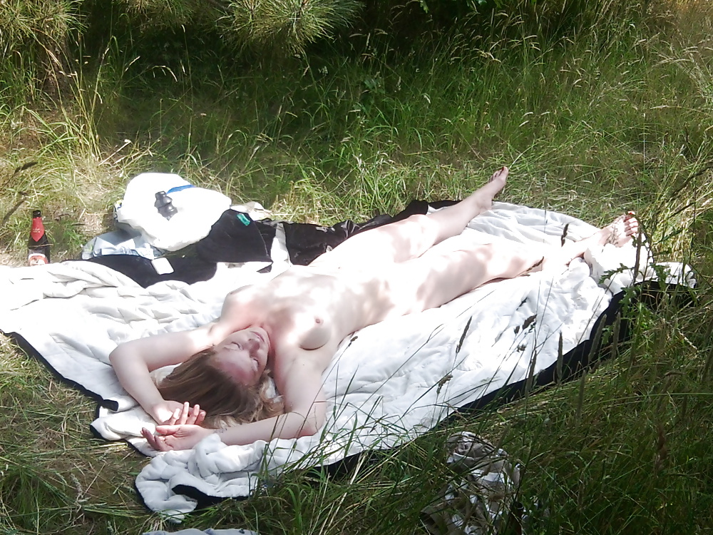 Nude sunbathing in the woods #41056105