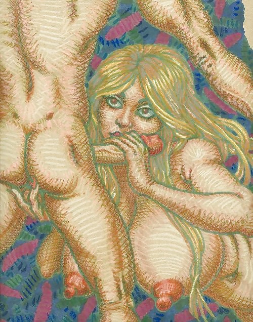 Arte erotica - disegni - skizzen - schizzi - dipinti
 #34195930