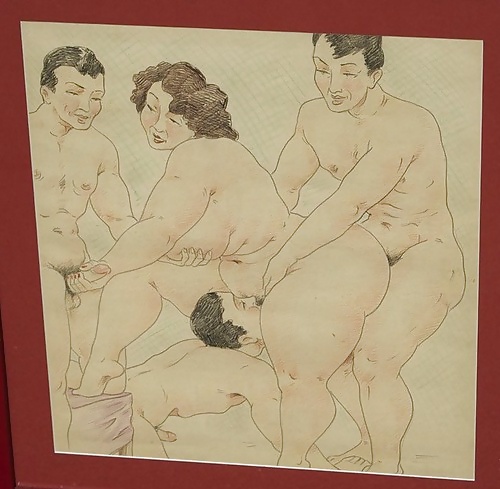 Erotische Kunst - Zeichnungen - Skizzen - Skizzen - Gemälde #34196057